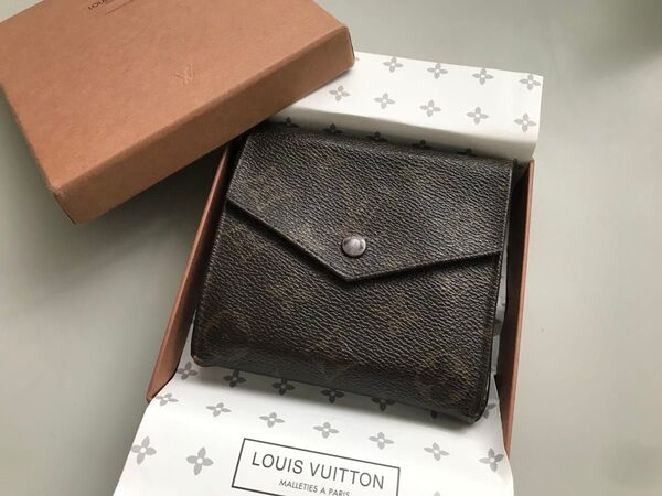 ルイヴィトン Wホック 折り財布 ユニセックス