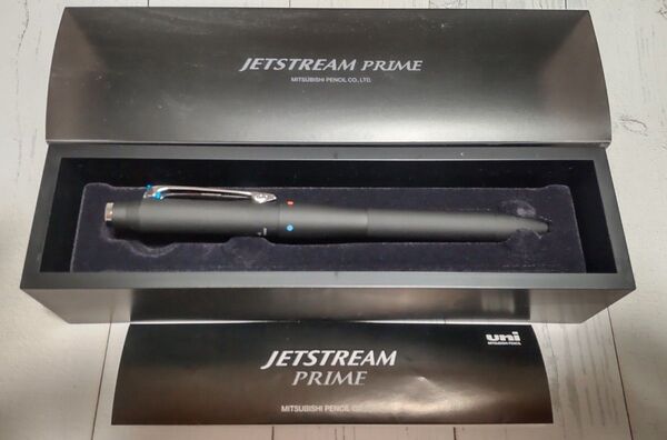 三菱 ジェットストリーム プライム 回転式多機能ペン 3&1 (黒赤青0.7ボールペン+0.5mmシャープペン)