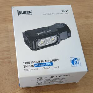 WUBEN E7 セット品 (ヘッドバンド センサー 延長管 18650電池 )