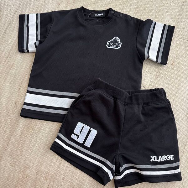 ラージ XLARGE 上下セット セットアップ 90cm