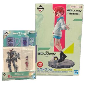 一番くじ 機動戦士Gundam GQuuuuuuX vol.2 B賞 ビジュアルスタンド D賞 マグカップ ラストワン賞 アマテ