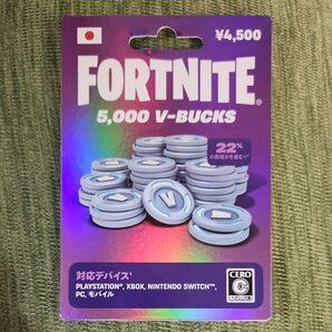 FORTNITE V-BUCKSカード 5,000