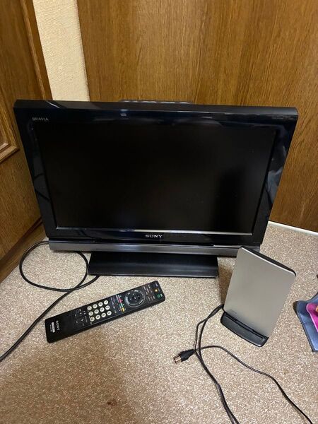 SONY BRAVIA テレビ 本体・リモコン・室内アンテナ付き 【訳あり特価】