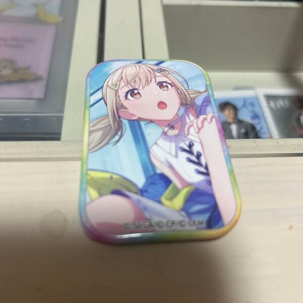 プロセカ プロジェクトセカイ グリッター缶バッジイベントイラストコレクション こはね スクエア缶バッジ