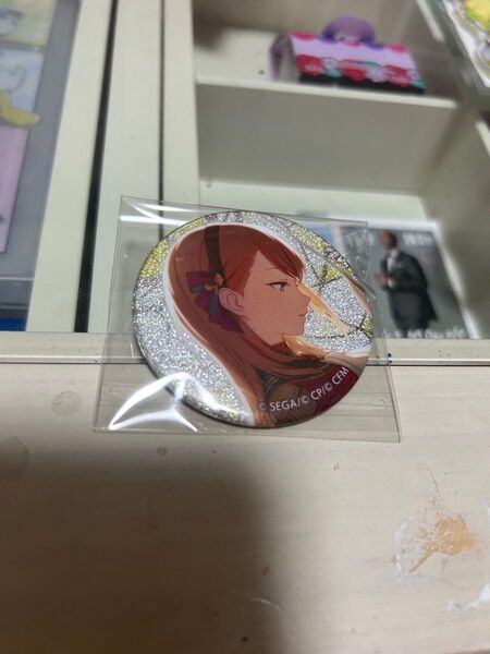 プロセカ プロジェクトセカイ グリッター缶バッジイベントイラストコレクション みのり スクエア缶バッジ