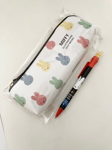 【新品】ミッフィー ペンポーチ くるりんシャープペン 文具 セット 筆箱 ペンケース 新学期準備 ペンポーチ かわいい グッズ