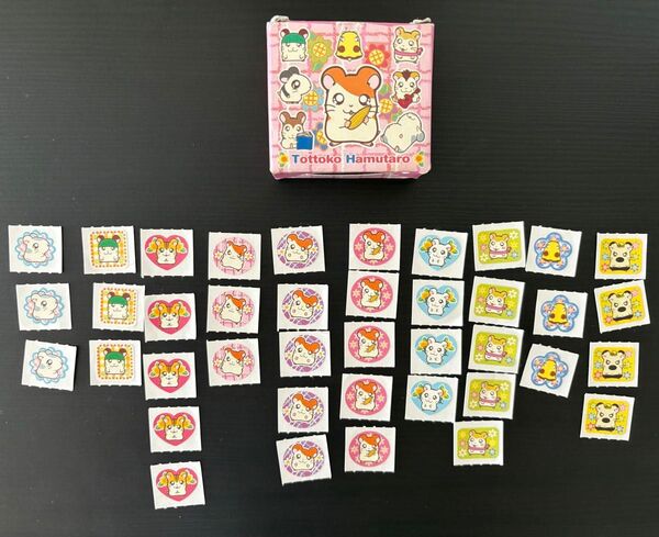 シール とっとこハム太郎 ハム太郎 ハムスター フレークシール 当時品 当時物
