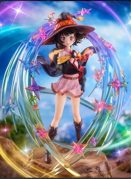 【新品未開封】めぐみん -爆裂魔法へのあこがれ Ver.- 渋谷スクランブルフィギュア