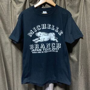 美品 ミシェルブランチ 日本ツアー 2017 ツアーTシャツ 黒 Sサイズ