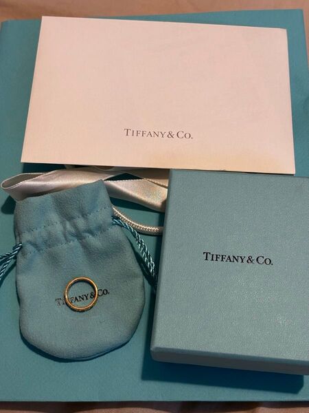 試着のみ Tiffany & Co. ティファニー トゥルー ナローリング ローズゴールド トゥルー ナローリング