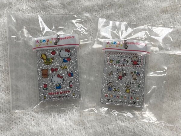 キティ みんなのたあ坊 ガチャ きらめき ガシャポン シール きらめきシール チャーム キラキラ サンリオ たあ坊 ハローキティ