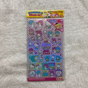 キティ サンリオ ホログラム キラッとシール シール ステッカー キラキラシール きらきら ドロピカドン チアリーチャム キキララ