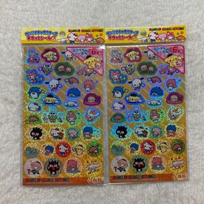 ハローキティ シール ホログラム キラキラシール きらきら サンリオ ステッカー キキララ マイスウィートピアノ マイメロ たあ坊