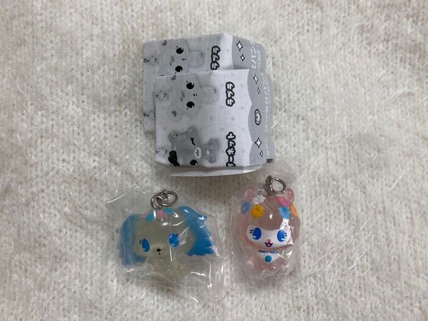 ジュエルペット めじるしアクセサリー サンリオ サフィー エンジェラ マスコット チャーム キーホルダー jewelpet ガチャ
