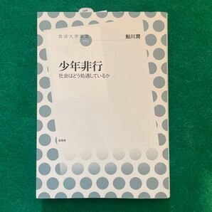 放送大学叢書025 鮎川潤 少年非行 社会はどう処遇しているか 左右社
