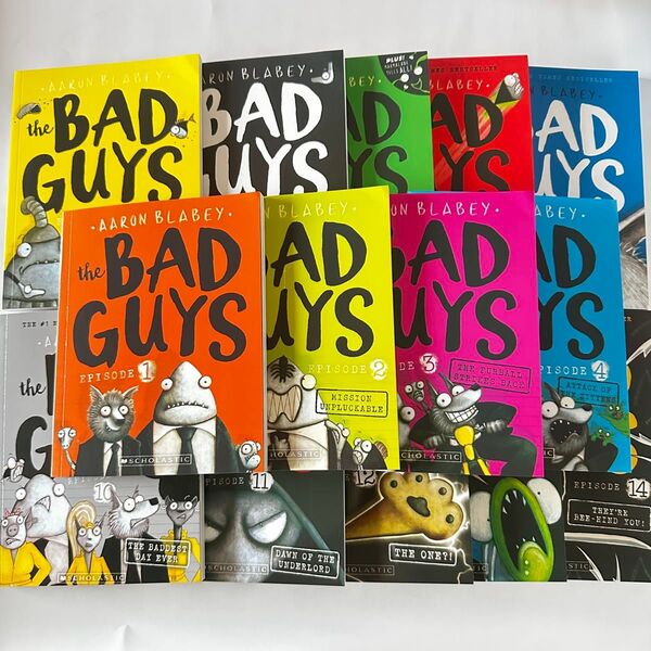 英語まんが Bad Guys 14冊★映画化★ 洋書 多読