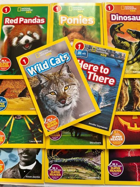 英語絵本 National Geographic kid Level1 14冊 動物・ピラミッド