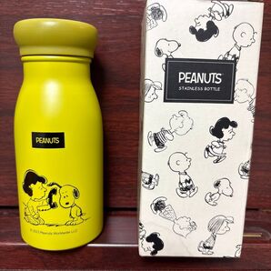 PEANUTS ステンレスボトル イエロー 未使用
