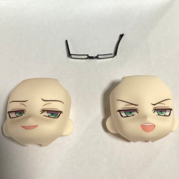 ねんどろいど 入間銃兎 顔パーツと眼鏡 ヒプノシスマイク ヒプマイ フェイスパーツ メガネ フィギュア FREEing