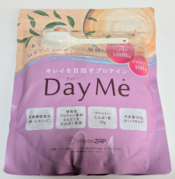 chocoZAP プロテイン ダイエットサポート DayMe 500gミルクティ