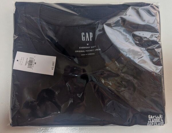 GAP ブラナンベアポケット グラフィック半袖Tシャツ 紺ネイビー Mギャップ