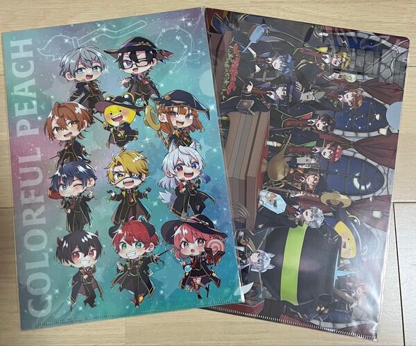 カラフルピーチ 魔法学園 クリアファイル 2枚セット