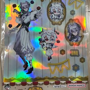 一番くじ カラフルピーチ Graceful Circus どぬく ホログラムステッカーシート