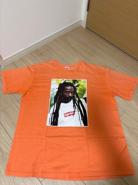 Supreme Buju Banton Tee "Orange" シュプリーム Tシャツ オレンジ XL