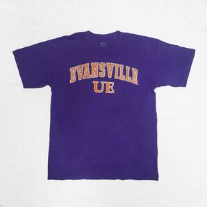 【J・AMERICA】EVANSVILLE college Tee : カレッジ Tシャツ
