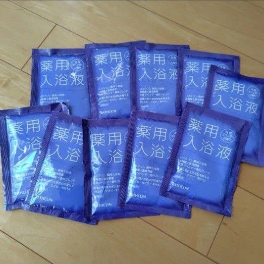 薬用入浴剤 バスクリン 北海道上富良野産天然ラベンダー香料ブレンド 10袋