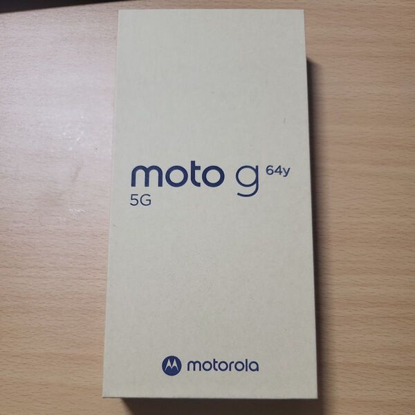 moto g64y 5G 6.5インチ メモリー4GB ストレージ128GB シルバーブルー ワイモバイル