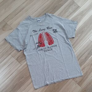 Gildan Tシャツ古着両面プリント