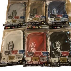WILKINSON クリアポーチ 全6種 まとめ売り 未使用