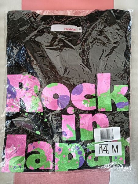 ROCK IN JAPAN 2018/ロッキンジャパンフェスTシャツ/黒/M