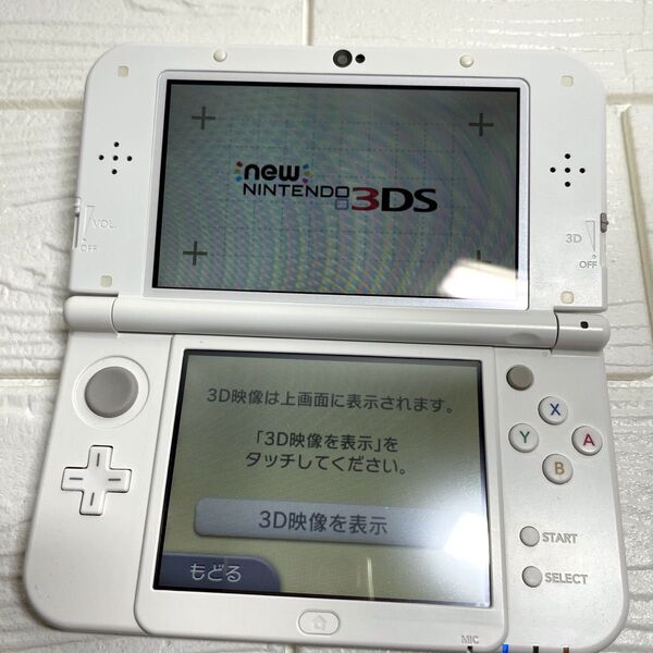 newニンテンドー3DS LL パールホワイト 任天堂 本体 3DS DS本体 New Nintendo 3DSLL