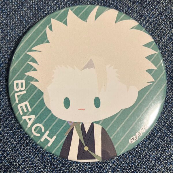 BLEACH 日番谷冬獅郎 ぽすてる 缶バッジ ブリーチ デフォルメ