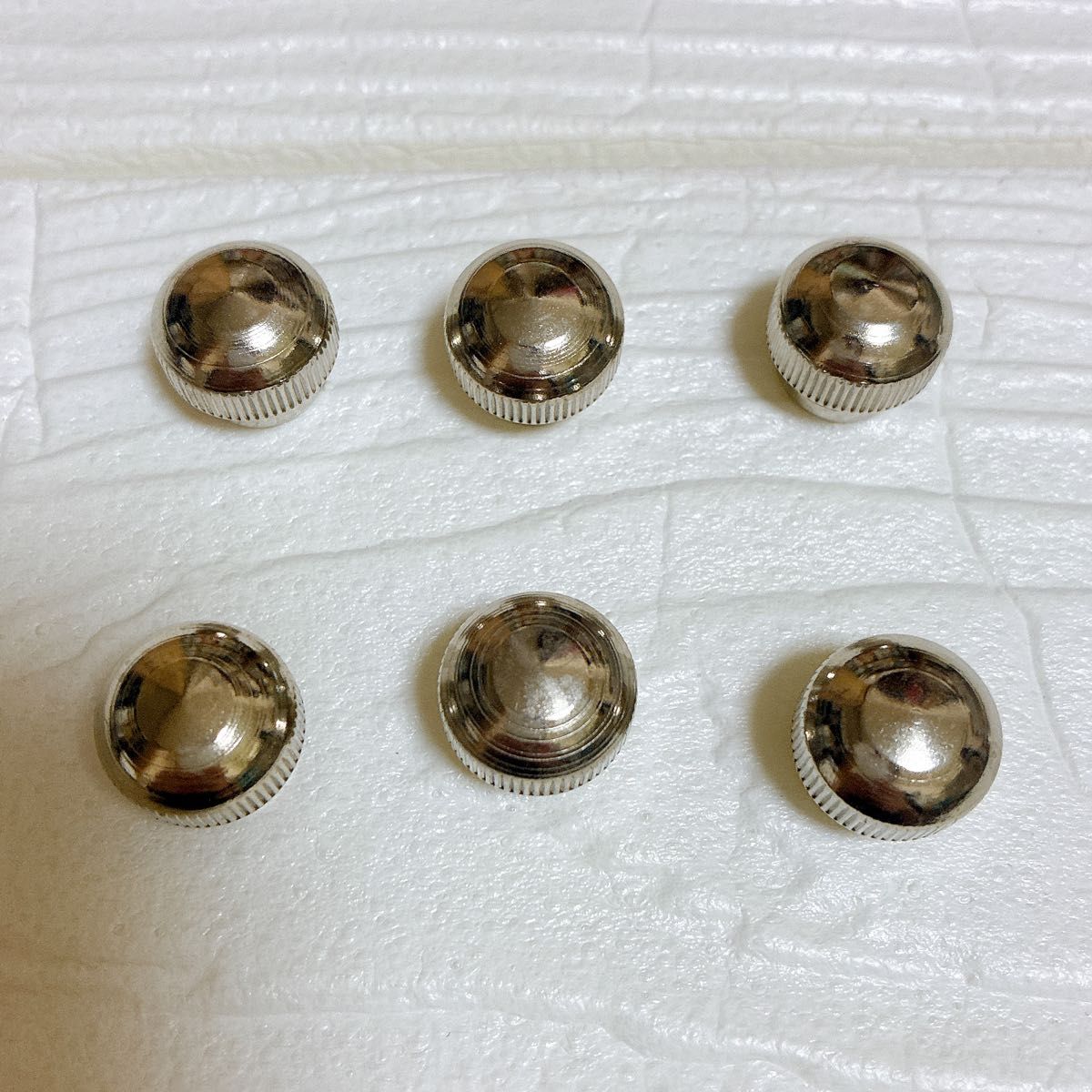 ローレットつまみナット炭素鋼 ローレットナット カラー付き 高頭ブラインドホール ローレットつまみナット 3Dプリンター部品用 