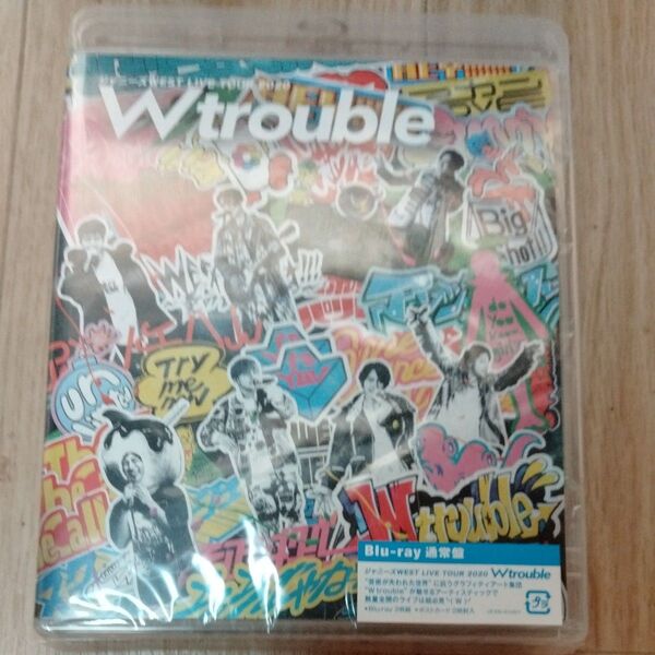 ジャニーズWEST LIVE TOUR 2020 W trouble 通常盤 ブルーレイ Blu-ray wtrouble