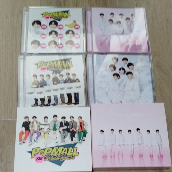 なにわ男子 初回、通常セット CD,DVD 1st love,popmall