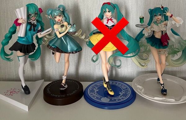 初音ミク フィギュア まとめ売り 3点セット