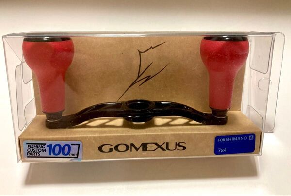 GOMEXUS ゴメクサス 100mm リールハンドル シマノ (SHIMANO) ベイトリール対応 左右兼用