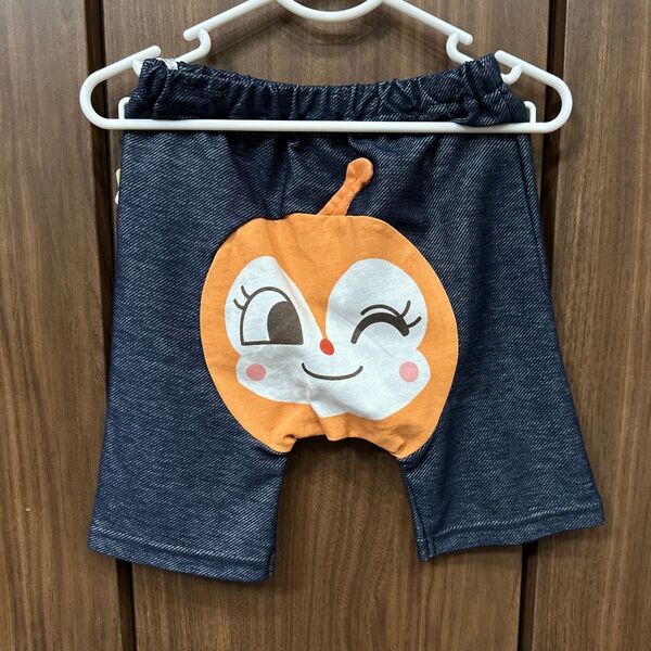 アンパンマン ドキンちゃん ハーフパンツ モンキーパンツ 100cm