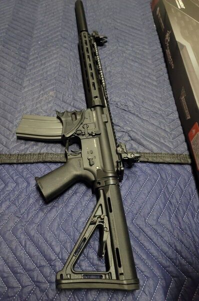 早い者勝ち!G&G SR15電動ガン ブラック