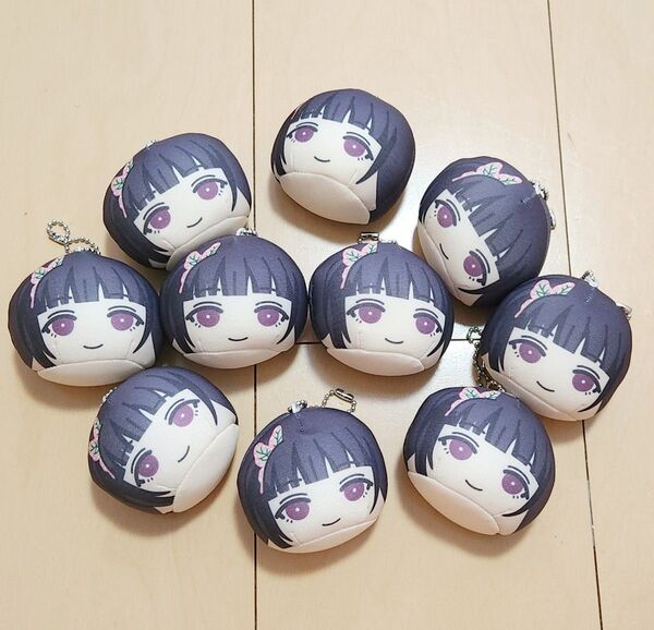 鬼滅の刃 おまんじゅうにぎにぎマスコット 栗花落カナヲ 10点セット