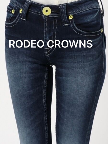 RODEO CROWNS HEART BEAT TYPE2 ロデオクラウンズ デニム スキニー ジーンズ スリム ギャル
