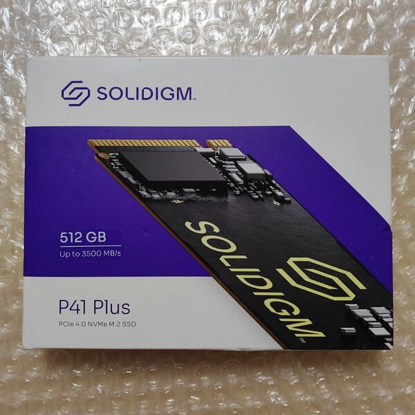 SOLIDIGM NVMe m.2 SSD 512GB 新品未使用未開封