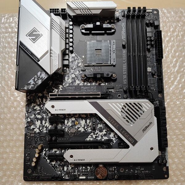 X570 Steel legend ATX マザーボードAN4