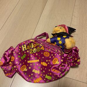 2004 ディズニー ハロウィン プーさん ポーチ ディズニー 平成レトロ