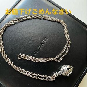 シルバー925アロマペンダント60センチ(洗浄済み)