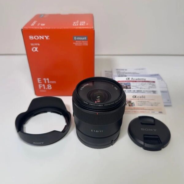 SONY Eマウント 単焦点レンズ SEL11F18 E 11mm F 1.8 APS-C レンズ